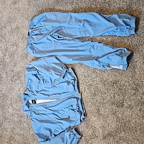 STUNNING VINTAGE KAELIN BLUE TRACKSUIT - Picture 2 of 14